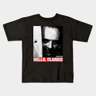 Hello, Clarice ///The Silence of the Lambs Kids T-Shirt